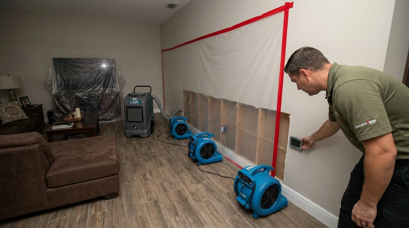 How long does burst pipe cleanup take